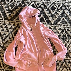 Victoria's Secret Pink and Gold Graphic Sweatshirt